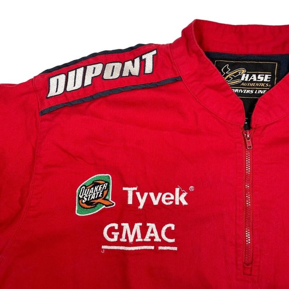 Vintage Chase Authentics Drivers DuPont Line Pit Crew T-Shirt- Men’s Size XL - Picture 2 of 16